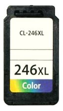 Canon CL-246XL TRICOLOR REMANUFACTURED Ink Cartridge for PIXMA MG2400 MG2420 MG2520 M
